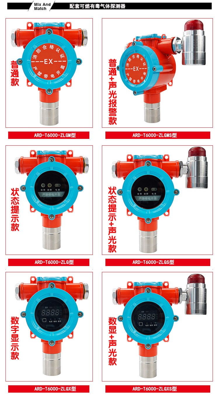 二甲苯氣體報(bào)警器六款探測(cè)器